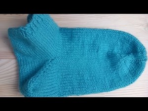 How to knit socks lefty tutorial