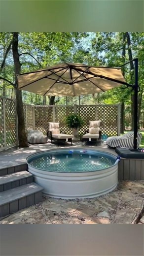 Beautiful ideas for a home swimming pool 🏠 🏊‍♀️🏊‍♂️