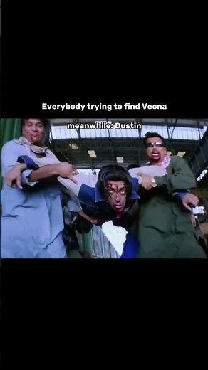 They’re Hunting Vecna but Dustin Is Fighting for His Life 😂🔥