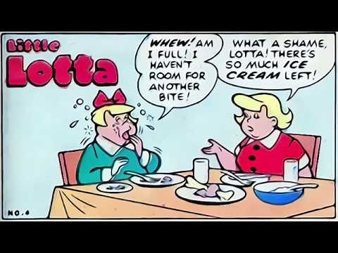 A Harvey Comics 1 Page Story - #01 - Little Lotta 04 1956