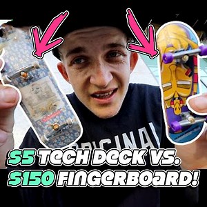 104K views · 427 reactions | $5 Tech Deck VS $150 Fingerboard! | Garrett Ginner | Facebook