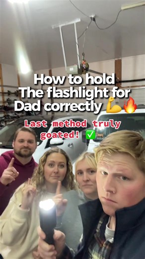 How to correclty hold flashlight for dad…truth is you can’t. But a grandkid can. #diy #family #helpingdad #howto @oopsididanotherhobby