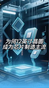 为什么12英寸的晶圆是主流？