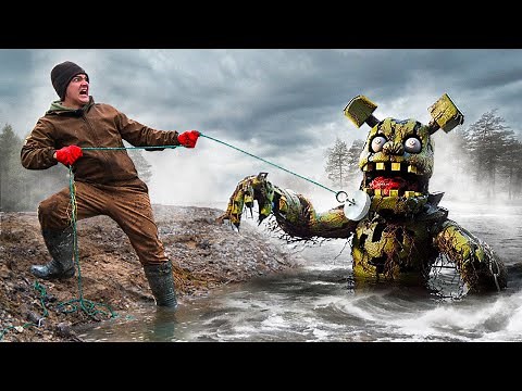 Found Animatronics Underwater While Magnet Fishing!