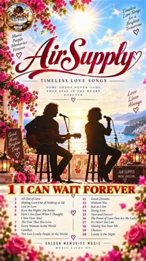 I Can Wait Forever - Air Supply Greatest Hits ❤️ Best Romantic Love Songs of All Time