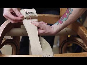 Traditional Upholstery- Webbing Tutorial