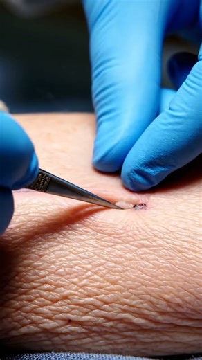 Buttonhole Scab Removal