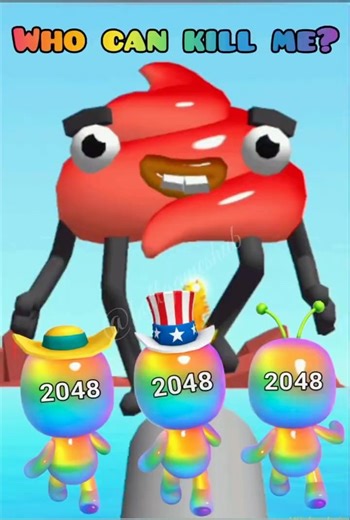 Who Can Kill Me Monster Challenge | Man Runner 2048 #ballgameshub 😱🔥 #shorts