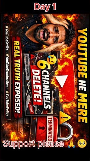 YouTube Deleted My 6 Channels 😭 | Why My Channel Was Terminated? | YouTube Strike 2026