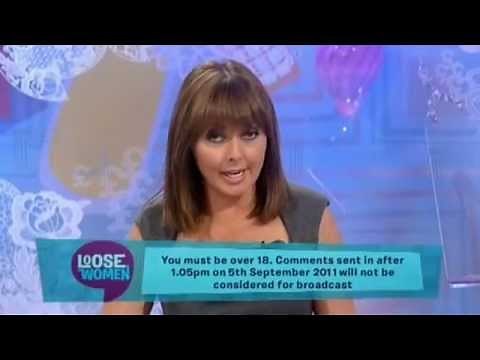 Loose Women new series 16 intro with Carol Vorderman - 5th September 2011
