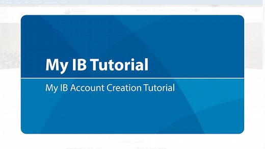 My IB Account Creation Tutorial