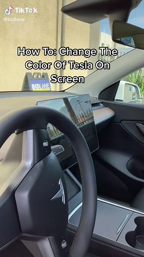How to change the color of Tesla display 🎨👇 Step 1: Go to Colorizer Menu Step 2: Choose any color you’d like! #tesla #teslamodely #modely #cars #carsoftiktok #carslover #carspotter#teslas #trending #viral #howto #howtotiktok #ev #electriccar #electricvehicle #fyp #fypシ #foryoupage #foryou #tiktoks #carhacks #cartips #tipsandtricks