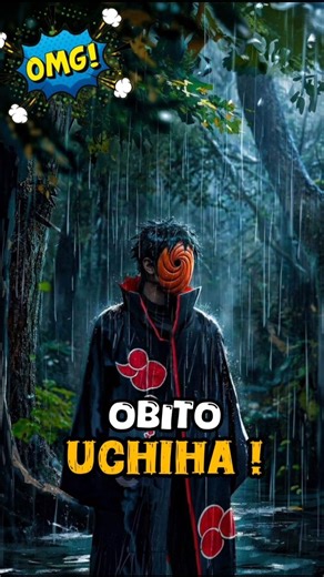 If you watch the Naruto series, Obito is not just powerful and dangerous. #animeedit #animegif