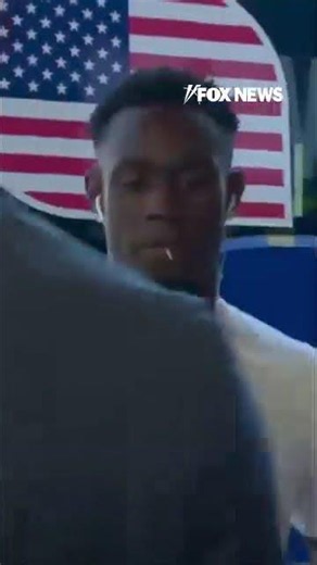 Team USA striker Folarin Balogun ARRIVES at Seattle Field ahead of match against Belgium #shorts