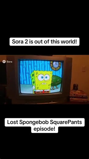 SpongeBob SquarePants: Exploring AI with Sora 2