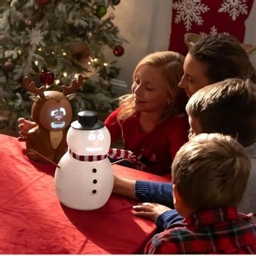 🎅⛄Don’t miss out on this QVC animated Christmas snowman. He sings, talks, and has a silent mode. He’s a fun Christmas decoration.⛄🎅 Watch your decor come to life with this charming animated snowman – featuring joyful movement, twinkling LED lights, and festive holiday music or sounds! Perfect for mantels, tabletops, or as a cheerful centerpiece – it’s sure to delight kids, families, and guests all season long. Crafted with premium materials and designed for easy operation – just plug in and le
