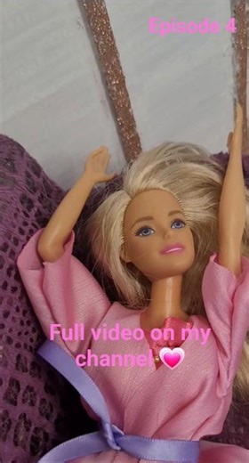 Barbie Silk Ruffle Lingerie ✨ | Shiny Robe DIY