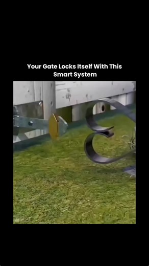 Wild Videos on Instagram: "This clip breaks down one of the smartest low-tech designs you’ll ever see — a house gate that locks itself automatically without a single wire, battery, or switch. As the gate swings shut, the system uses pure mechanical engineering: gravity pulls the latch into place, leverage aligns the lock, and the closing motion activates the catch. No electronics to fail, no sensors to repair, and no maintenance beyond keeping the hinge clean. It’s a perfect showcase of how simp