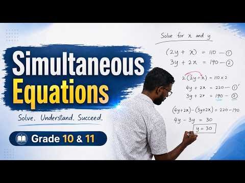 How to form Simultaneous Equations | 15 Exam - Style Questions solved