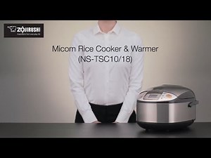Zojirushi Micom Rice Cooker & Warmer NS-TSC10/18