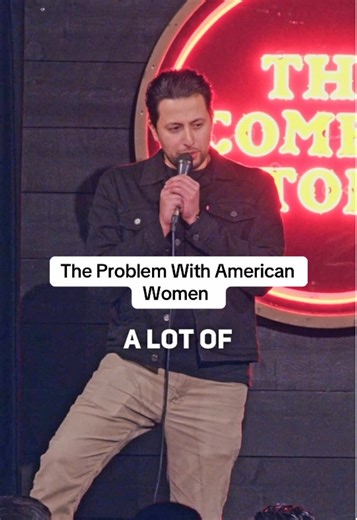 The problem with #american women 😭 #comedy