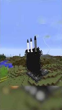 Launching 3 Schrabidium Missiles At My Base (HBM Nuclear Tech Mod 1.12.2)