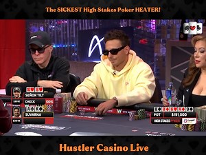 The SICKEST High Stakes Poker HEATER! ( Part 2 ) #poker #Poker #pokerhighlight | Steve Zaragoza