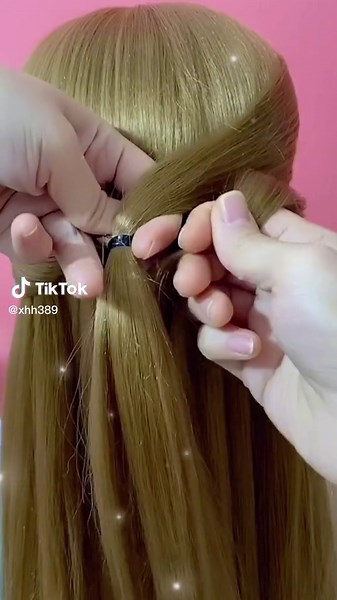 Creative String Love Hair Braiding Tutorial # Temperament Hairstyle # Hair Braiding Tutorial