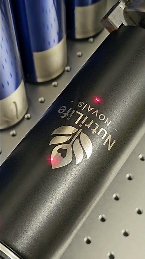 Garrafa Personalizada com Gravação a Laser #chama 🔥 #fiberlaser #tts
