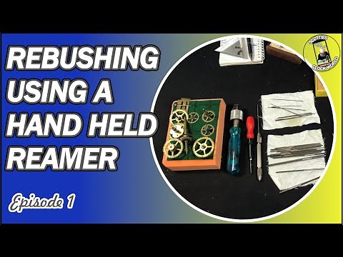 Rebushing A Clock Plate Using A Hand Held Reamer, Ep1