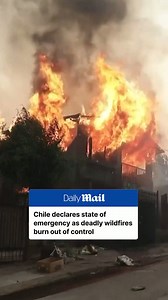 Deadly wildfires force mass evacuations across southern Chile