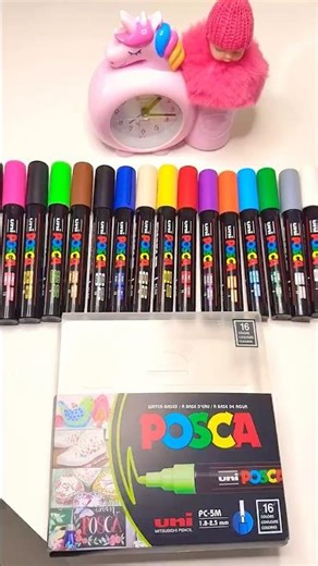 How to use POSCA MARKERS #poscamarker #poscapen #posca #poscas #poscapens #poscamarkers