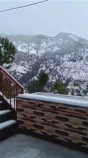Snow fall in Abbottabad | Beauty of abbottabad