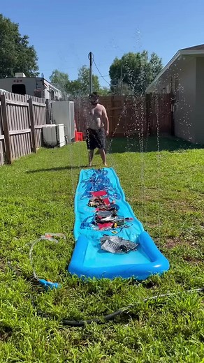 Slip n Slide of Carnage pt 2 (SPRING SPECIAL STYLE) I am a professional stunt man #superhumman #superhummantvshow