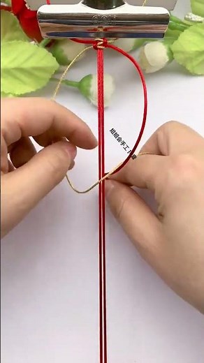 The universal beginning of bracelets, hand-woven hand rope weaving tutorial, hand-woven zero-bas