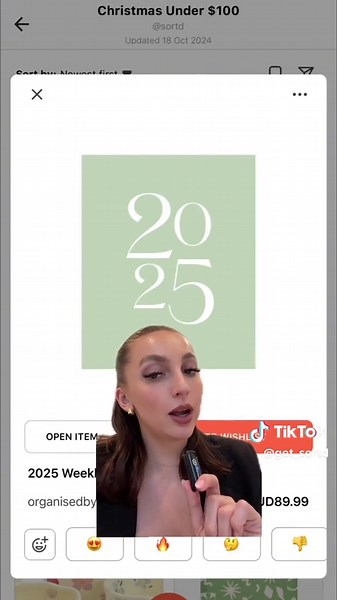 If you didn’t know what to get her for Christmas, now you know. Explore these gifts under $100 on Sortd rn 🤍 @LOUENHIDE @THE ICONIC @Linen House @Organised By Charli @The Dairy @Amazon #christmas #christmasgift #christmasgifts #christmasgiftideas #giftideas #wishlistideas #wishlistapp #giftsforher #giftsunder100 #christmas2024