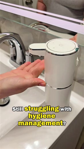Say goodbye to traditional dispensers,automatic soap dispensers make every dispenser accurate,saving you more#SoapDispenser #SmartHome #AutomaticDispenser #TouchFree #HandWash