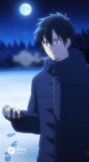 Winter Lightning Awakens ❄️⚡ | Sora AI Anime #anime #ai #sora