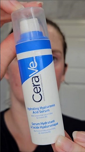 The CeraVe Hydrating Hyaluronic Acid Serum is the perfect base for locking in moisture