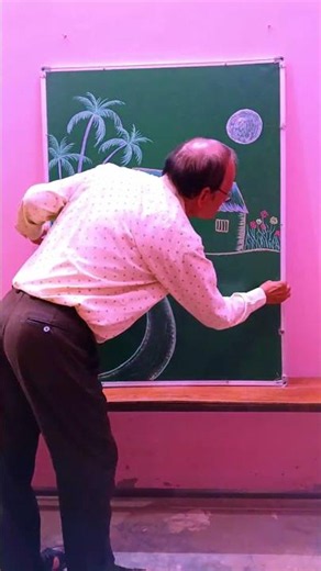 Amazing ChalkBoard Art #art #beginnerarttips