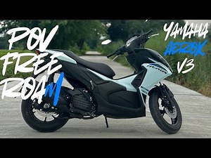 Riding the new Yamaha Aerox V3 for the first time | Pure Comfort