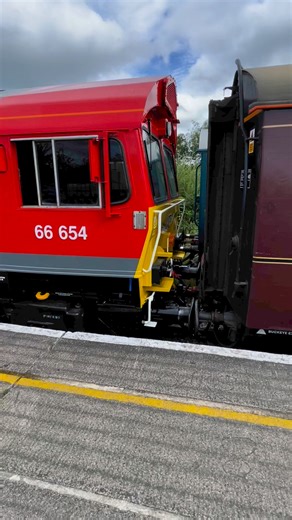 364 reactions · 36 comments | The sound of the, freshly painted, #class66 #66654 owned by DB Cargo and based at Toton. This locomotive was recently re-geared to be able to pull heavier loads and used to be numbered #66149 before the conversion. #uktrainspotting #trains #diesellocomotive #britishrailways #railway #railways #trainspotting #railroad #freight | Adrian Watson | Facebook