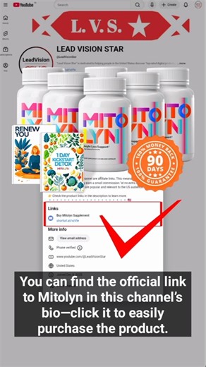 #Mitolyn | Mitolyn Supplement Review 2026 | Buy Mitolyn Official Website | #shorts 🇺🇸