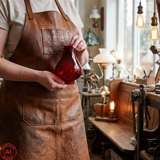 Vintage Deep Red Glass Lamp Shade – Teardrop Form – 1960s–1970s - Etsy