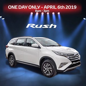 It's YOUR TURN to own your dream Toyota ride for less! Take advantage of our ONE DAY SALE on April 6th, 2019! We've got amazing deals on Agya, Corolla, Rush and Hilux vehicles, specially priced to suit your pocket. Come check them out! #ToyotaTrinidadAndTobago | Toyota Trinidad and Tobago Limited