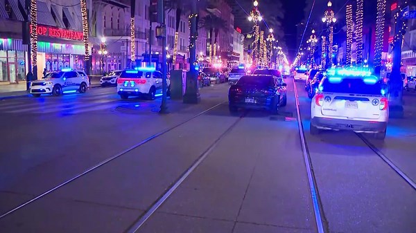 15 killed in New Orleans truck attack, suspect had shootout with police