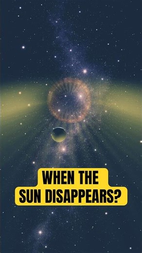 Why You Wouldn’t Notice the Sun Disappearing #space #spacetime
