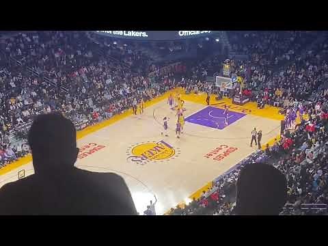 Lakers Game 2021 at STAPLES Center! (Section 306)