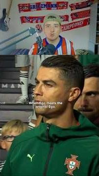 WHEN THE EGO MET THE ORIGINAL EGO 🔥💀 #Christian #CR7 #Spain #LamineYamal #Portugal