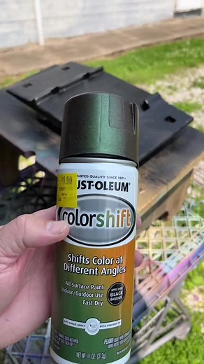 #colorshift #rustoleum #spraypaintart